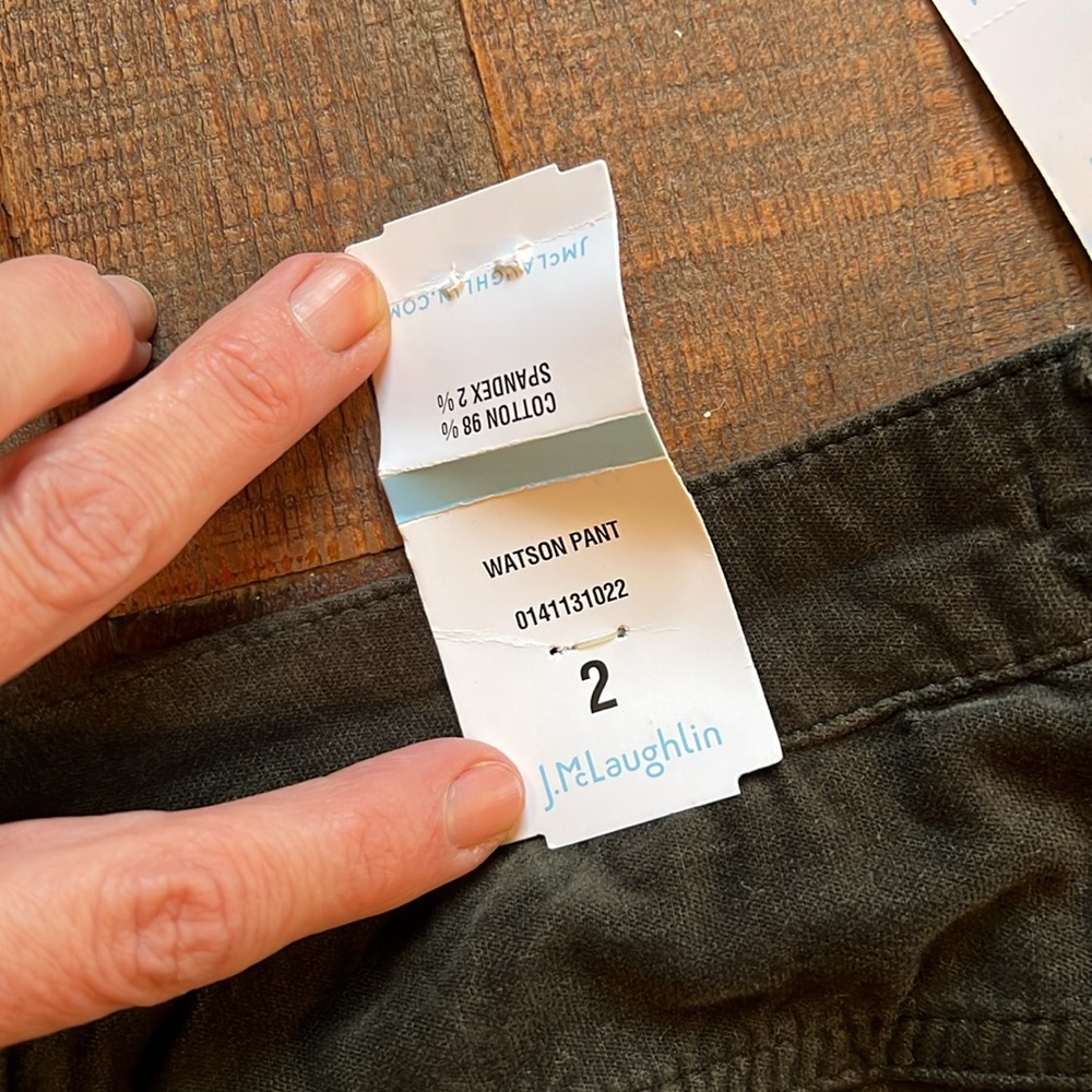 J McLaughlin Velvet Watson Pant NWT - Picture 5 of 6